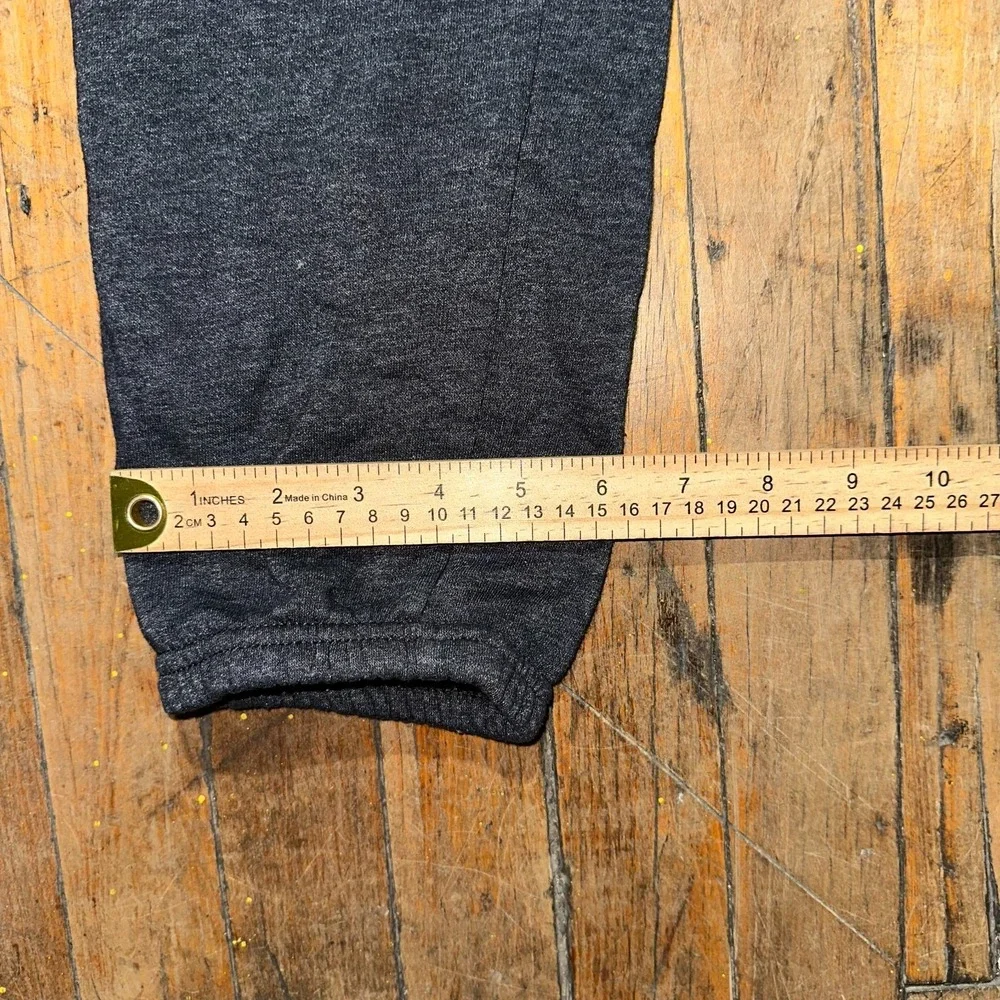 Old Navy Sweatpants Boys XL Black‎ Fleece Regular Drawstring Waist Tapered Leg